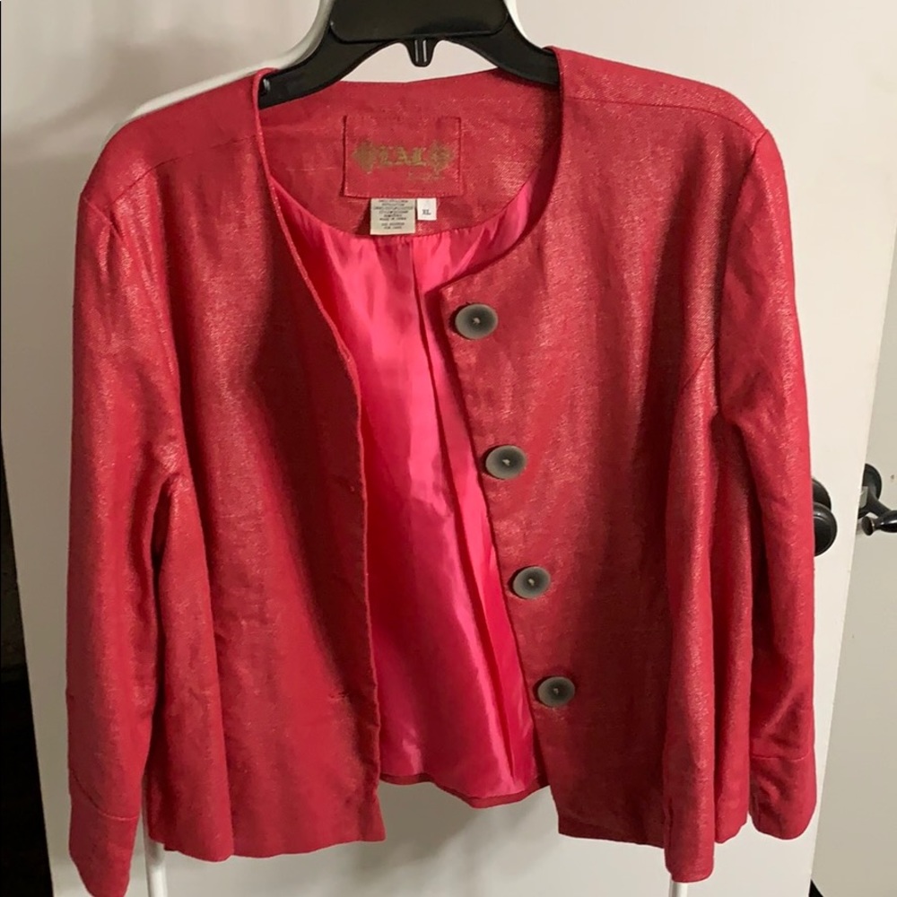 Fuchsia evening jacket